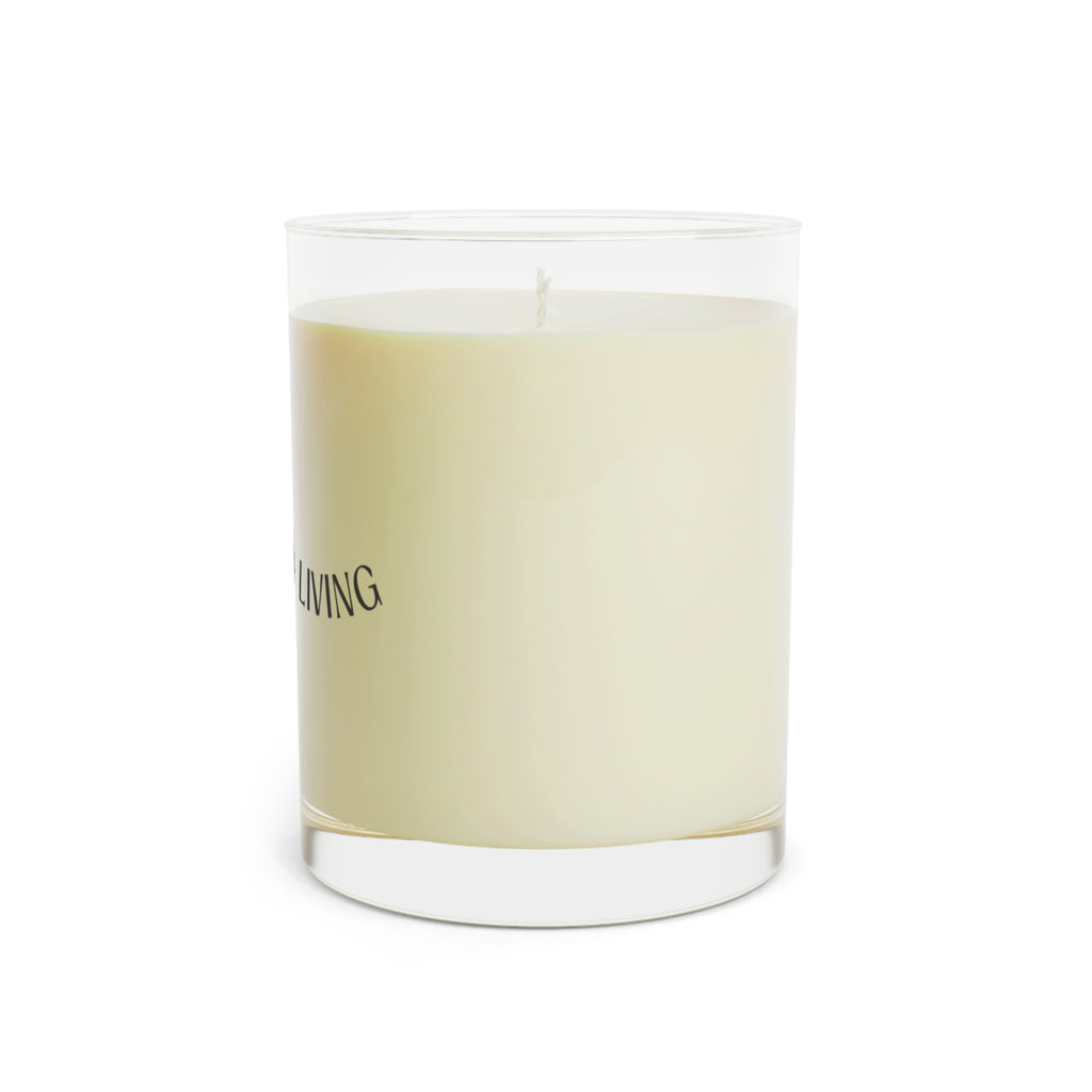 Naturally Living Glass Candle