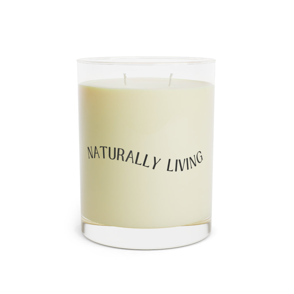Naturally Living Glass Candle
