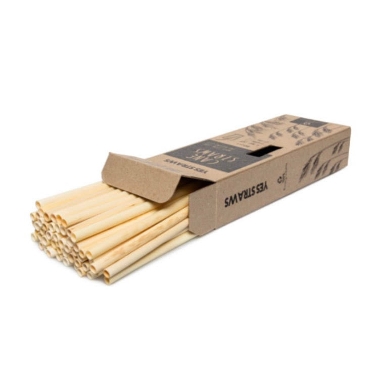 cane straws packages